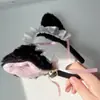 Faixa de cabelo de gato dupla face fofa acessórios de cabelo acessórios de Gata de Gato faixa de orelha de gato para menina