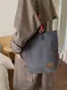 Bolso Cruzado de un Solo Hombro a Cuadros Ligero Casual Versátil para Mujer Otoño e Invierno 2026 Gran Capacidad Bolso Tote Cubo para Viajar