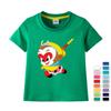 Ropa Sun Wukong Camiseta de manga corta para niño Ropa de algodón para niño Ropa de verano bonita Camiseta de verano Tops para niño