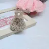Chapéu de Palha de Lã Crochê Feito à Mão de 6cm, Mini Chapéu Multicolorido com Acessórios Bordados de Frutas, Novos Acessórios