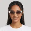 Gafas de Sol Estilo Nuevo, Gafas de Sol con Montura Ojo de Gato, Gafas de Sol para Mujer, Gama Alta, Anti-UV, Protección Solar, Modernas y de Moda