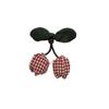 Tela Hecho a Mano Accesorios DIY Accesorios de Cereza Tulipán Zapatos, Sombreros, Bolsos, Colgantes y Accesorios Tulipanes a Cuadros