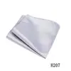Pañuelo de Bolsillo para Traje de Hombre, Alta Densidad de 1200 Puntos, Seda Artificial, Accesorio para Traje, Pañuelo Jacquard, Bufanda Cuadrada, En Stock