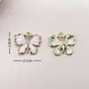 Accesorios para Joyería: Aleación de Esmalte Estilo Chanel DIY, Exquisitos Accesorios para el Cabello de Niña, Dijes para Bolsos, Zuecos, Materiales de Belleza para Teléfono