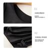 Traje cálido de calentamiento rápido ropa de otoño cuello redondo clásico traje cálido sin costuras textura suave cero restricciones conjunto de pantalones largos de otoño