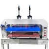 Prensa Neumática Automática de Transferencia Térmica para Mochilas, Zapatos, Etiquetas de Cuello, Máquina de Fotos, Máquina para Estampar Logos, Máquina de Planchado con Strass para Bricolaje