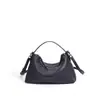 Bolsa de Mão Feminina de Couro Genuíno 2026 Estilo Nicho, Versátil Simples Nova Bolsa Transversal Estilo Coreano para o Trabalho, Bolsa de Ombro Fashion