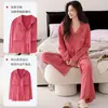 Bestseller de live streaming: Cardigã de algodão puro para outono com sutiã embutido, roupa de casa feminina de manga comprida, casual e usável como peça externa, fino e leve