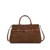 Bolso de Mano de Gran Capacidad Meilade 2026 Nuevo Moda Otoño e Invierno Bloque de Color Bolso Tote Mate Hombro Único Cruzado Bolso para Mujer