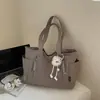 Bolso de Hombro Nuevo Otoño 2026 para Mujer, Gran Capacidad, para Viajes Diarios, Bolso de Mano de Lona, Bolso Tote Versátil para Estudiantes