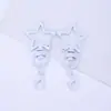 Llavero de Cangrejo Estrella de Cinco Puntas Pintado de Colores Aleación de Zinc Accesorio DIY Colgante Encanto para Bolsa Muñeca