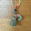 Latón Prajnaparamita Sutra del Corazón Montaña Wutai Campana Colgante de Seis Caracteres Llavero de Coche Colgante Accesorios de Joyería