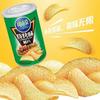 Papas fritas Kebick al por mayor 45g barril caja completa papas fritas sabor original tomate kebick papas fritas enlatadas alimento inflado