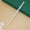 Pasador de Acetato Accesorios para el Cabello Pasador de Imitación de Jade Pasador de Estilo Antiguo Dinastía Han Pasador de Acetato al por Mayor Pasador de Hoja Acrílica