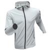 Gabardina deportiva para hombre, cortavientos, impermeable, chaqueta de entrenamiento, running, otoño e invierno, traje impermeable de montañismo, chaqueta con capucha