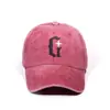 Nueva Gorra de Béisbol Lavada Estilo Coreano con Estampado de Letras, Sombrero de Ala Curva para Hombres y Mujeres, Parasol y Protección Solar, Gorra de Pico Versátil
