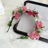 Corona de Cabeza Estilo Super Inmortal para Adulto Mujer Diadema Estilo Mori Flor para el Cabello Accesorios para el Cabello Diadema de Hada Atrezzo para Fotos de Compromiso Viaje