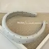 Diadema de Puntos Fresca y Dulce Estilo Coreano Nueva Diadema de Esponja con Corona Alta Pinza para el Cabello de Alto Nivel para Exteriores Pinza para el Cabello para Lavarse la Cara