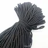 En Stock 5mm Poliéster Colorido Puntos Patrón Trenzado Cordón DIY Correa para Bolso Hecha a Mano Cuerda para Paraguas Llavero Cadena para Teléfono