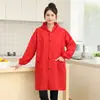 Bata Impermeable de Cocina Delantal Impermeable al Aceite Abrigo Mono Impermeable para el Hogar Delantal Impermeable al Aceite Lavable
