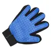 Suministros para mascotas guantes para mascotas guantes enrollables para gatos para pelo suelto limpieza masaje guantes para quitar pelo de gato al por mayor