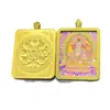 Popular Colgante Thangka Pintado a Mano con las Ocho Deidades Guardianas, Colgante de Collar Buda del Zodiaco, Colgante Thangka