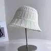 Sombrero de Cubo de Punto Versátil para Exteriores, Estilo Japonés, Tendencia, para Mujer, Primavera y Verano