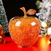 Decoración de manzana para regalo pequeño de Navidad y Año Nuevo para niños y niñas, mejor amigo, maestro, caja de regalo práctica