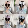 Super Fairy Bow Headwear Hair Band Fita de Cabelo Gravata Pérola Tassel Grampo de Cabelo Feminino Acessórios de Cabelo Infantil Clipe de Cabelo