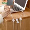 Clasificador Magnético FaSoLa Colector Fijo sin Perforaciones Almacenamiento y Ordenamiento de Cables de Datos de Escritorio Hebilla para Cables de Aparatos Eléctricos