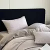Conjunto de 4 Peças Jacquard de Algodão Quente, Luxuoso, de Alta Qualidade, Outono e Inverno, Escovado, Único, Algodão Puro, Espessado, Simples, Alta Contagem de Fios