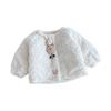 Chaqueta de Felpa Súper Linda para Niñas de 0 a 5 Años Ropa Coreana para Niños Top de Cachemir Adorable Ropa de Invierno para Niños
