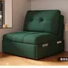 Sofá-Cama Estilo Cream para Apartamentos Pequenos, Sala de Estar de Dupla Utilização, Estilo Celebridade da Internet, Varanda Extensível, Sofá Dobrável Individual Multifuncional