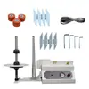 Reparar inflador de columna de aire, máquina de burbujas automática, cable de alimentación, cuchilla, rueda de goma, accesorios de herramientas, piezas de máquina de columna de burbujas