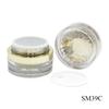 Frasco de Crema Facial Dorada al por Mayor 30g Frasco Redondo de Crema Acrílica Frasco de Crema para Ojos Frasco de Embalaje Cosmético Personalizado