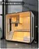 Casa para Gatos Gabinete para Gatos del Hogar Jaula para Gatos Nido Impermeable para Gatos Jaula para Gatos de Interior Casa Grande para Gatos Casa para Gatos Casa Extranjera