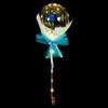 Globo Luminoso Estrella de Internet Globo Bobo Ramo de Rosas para San Valentín Globo Bobo Transparente de Rosa Promoción de Mercado Nocturno
