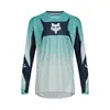 Jersey de manga larga versátil de venta caliente al por mayor para descenso, jersey de ciclismo para deportes al aire libre, jersey transpirable para carreras todoterreno, camiseta de descenso