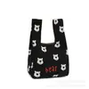 Bolsa Tejida para Dulces de Boda Souvenir de Cumpleaños de Bebé Bolsa Tejida Bolsa de Regalo para Vacaciones Bolso de Regalo para Fiesta de Primer Cumpleaños de Niños