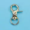 Hebilla de Clip de Aleación de Zinc para Punto Hebilla para Perro Hebilla de Langosta Longitud 31mm Cola Redonda Hebilla de Cangrejo Hebilla para Cuerda Herrajes para Equipaje Accesorios de Joyería