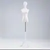 Accesorios para Maquetas de Vestidos de Novia, Escaparate de Tienda de Ropa Femenina, Maniquí de Cuerpo Entero Blanco y Negro, Soporte de Exhibición para Vestidos