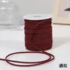 Cinta de gamuza de terciopelo coreano extra dulce con cordón para empaque de regalo de pastel, cinta tejida, cordón de gamuza