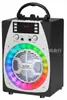Nuevo WS601 micrófono portátil multifuncional de 4 pulgadas con radio soporte para teléfono móvil altavoz Bluetooth karaoke portátil para exteriores
