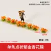 Materiais para Modelo Arquitetônico de Mesa de Areia, Paisagem em Miniatura DIY Aglomerados de Flores Feitos à Mão