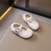 Zapatos de Princesa para Niñas, Zapatos Suaves para Niñas Pequeñas, Zapatos Planos para Bebé Niña de un Año, Zapatos Pequeños de Cuero Tallados tipo Brogue