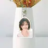 Llavero de Acrílico Blanco de Doble Cara Candy Yoon Colgante para Bolsa Colgante para Mochila Mercancía de Celebridad con Fotos