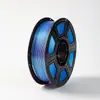 Filamento de Impresión 3D Rosa Azul Seda Pla Seda de Seda de Dos Colores Filamento Ecológico 1.75mm 1kg Comercio Exterior Transfronterizo