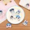 Nuevo Pin de Dibujos Animados de Policía Judy Sombrero de Policía Creativo Bordado de Conejo en Tela Muñeca Linda Bolso Accesorios para Ropa