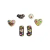 Pendientes de cachorro lindos amor pendientes mujer otoño e invierno nuevos pendientes de traje de dibujos animados pendientes de diseño pequeño exquisito