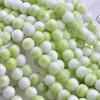 Novo 10mm Jade Esmagado Gelo Crack Contas de Porcelana Candy Color Glaze Contas Redondas DIY Pulseira Jóias Acessórios Material Contas a Granel